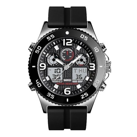 Skmei 1538 Large Dial Ste Bt Men Electronic Watch