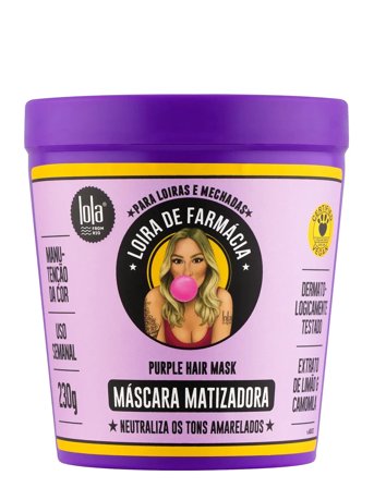 LOLA from RIO Lola Loira De Farmácia - Toning Másk - Nude - 230 G