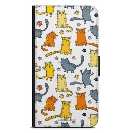 Bjornberry Plånboksfodral Google Pixel 6 - Kattmönster