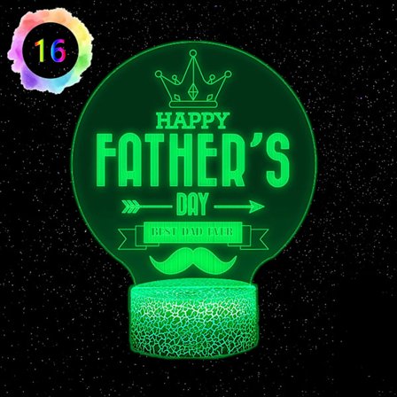 Fars dag presenter till pappa från dotter och son, födelsedag