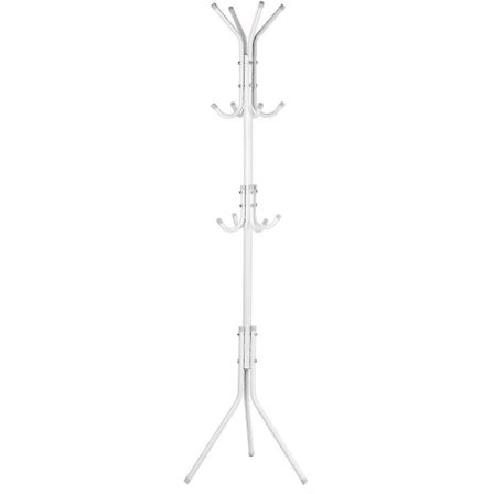 Frakke Hat Træ Stativ Multi-krog Metal Stativ Organizer