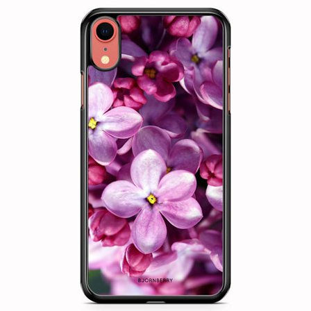 Bjornberry Skal iPhone XR - Lila Vårblommor