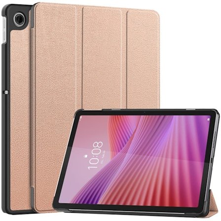SKALO Lenovo Tab 10.1" Trifold Cover - Rosa guld
