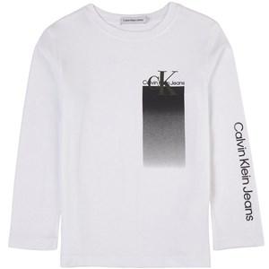 Kids - Calvin Klein Jeans Branded T-shirt White 14 Years - Tops - 14 years - White - Junge