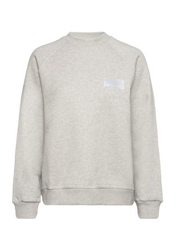 Organic Sweat Allium Sweatshirt Sweat-shirt Genser Grå Mads Nørgaard*Betinget Tilbud