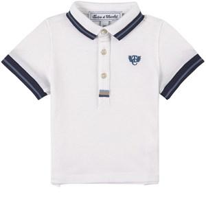 Tartine et Chocolat White Logo Polo Shirt - Tops - 2 years - White