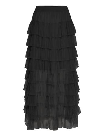 Miranda Skirt Skirts Maxi Skirts Black A-View