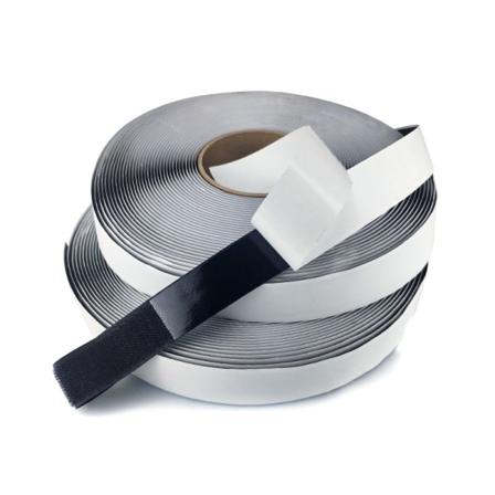 Krok- Och Ögleband 2-rulle Svart 16 Mm/2.5 M