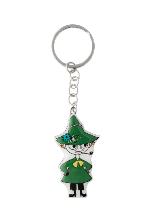 Arabia Mumin nyckelring Snusmumriken Dekoration Flerfärgad 6 CM