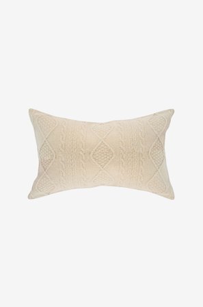 Borås Cotton - Putetrekk Chamonix - Hvit - Pynteputer & putetrekk - 60X40 - Fra Homeroom