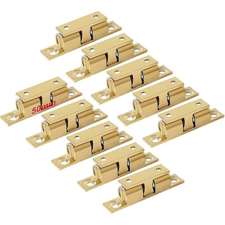 Messinkiset kahden pallon jännitelukko-ovet 50 mm