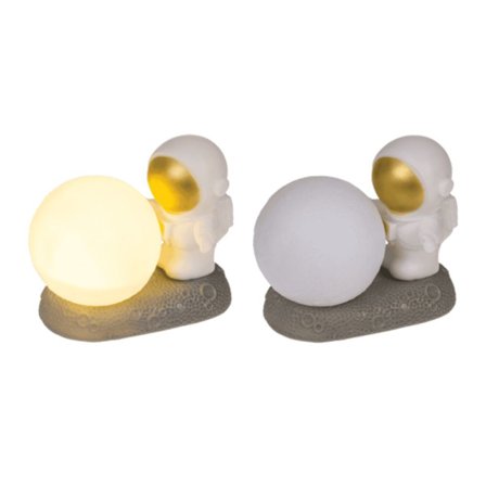 LED-nattlampa astronaut 13 x 11 cm