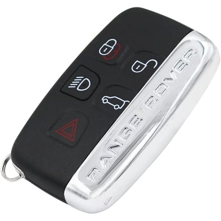 Fjärrnyckelskal med 5 knappar för Land Rover Range