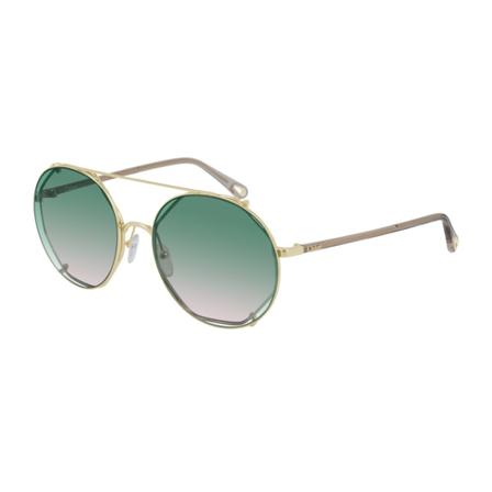 Chloé, Sunglasses 0041S Beige, Dames, Maat:ONE Size