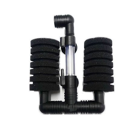 Akvarium Svampfilter Fisketank Rejer Dam Luftpumpe