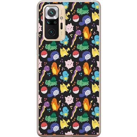 Xiaomi Redmi Note 10 Pro Gennemsigtig cover Pokemon