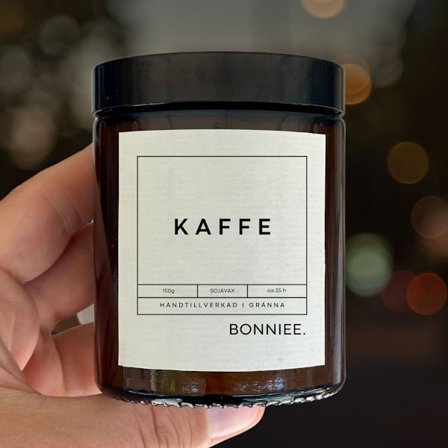 Bonniee Doftljus Kaffe 150 gram