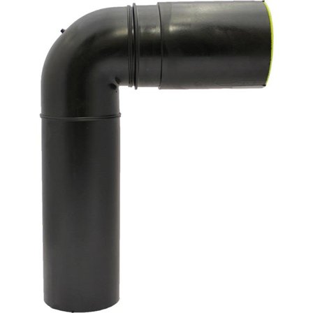 Rebase 40005 Avløpstilkobling enkelt, for WC, kappbar, Innendørsavløp