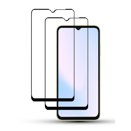 2-Pack SAMSUNG A15 Näytönsuoja - Karkaistu Lasi 9H - Super laatu 3D