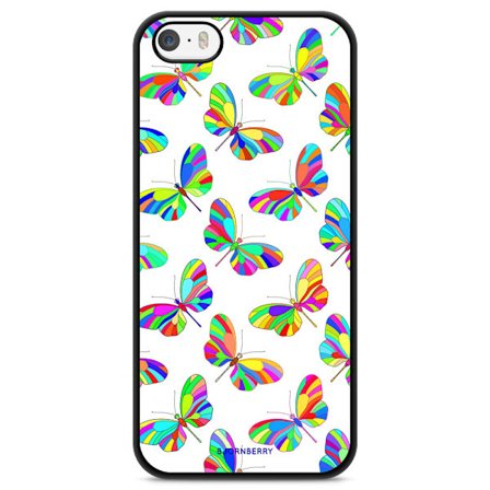 Bjornberry Skal iPhone 5/5s/SE (2016) - Multi Fjärilar