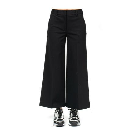 Liviana Conti, Wide Trousers Zwart, Dames, Maat:M