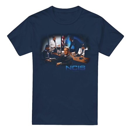NCIS Herr Originalbesättning T-Shirt L Marinblå