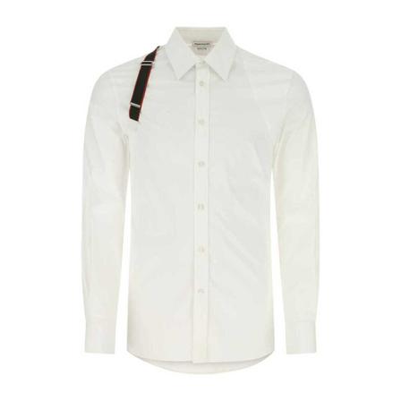 Alexander McQueen, Formal Shirts Wit, Heren, Maat:M