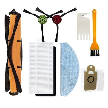 G2 Robotdammsugare Reservdelar Ersättningshuvudborste Sidoborste HEPA-filter Moppduk