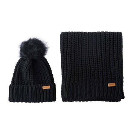 Barbour, Beanies Zwart, Dames, Maat:ONE Size