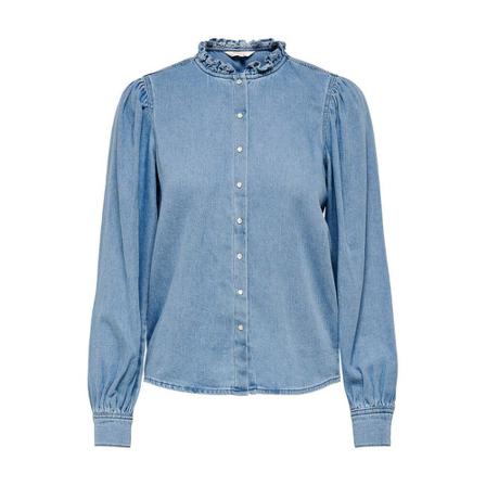 Only Blouse , Blauw , Dames , Maat: XS