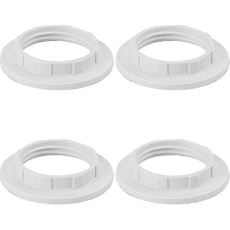 E14 Skruring for lampe, gjenget ring for lampe 2 stk (FMY)