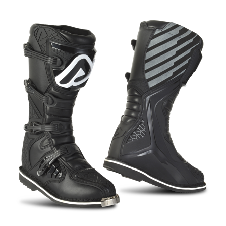 Acerbis E-Team MX Boots Black 45