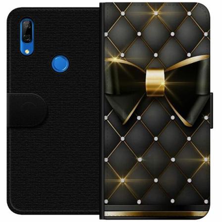 Huawei P Smart Z Plånboksfodral Gyllene Rosett