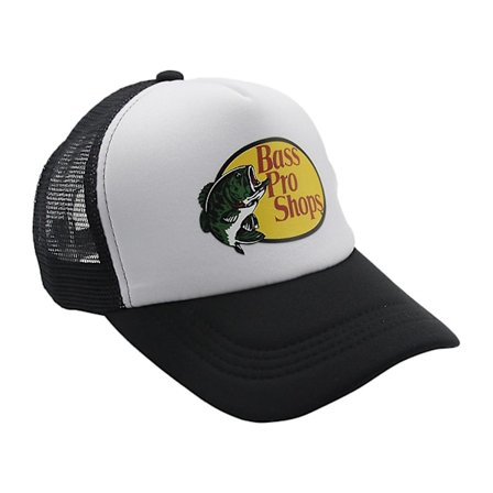 Bass Pro Shop Ulkoiluhattu Trucker Mesh -lippis - Miehille ja naisille Yksi koko sopii kaikille Snapback-suljenta - Erinomainen metsästykseen ja 