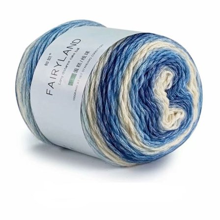 Rainbow Woolen Yarn Cake Garn - spot sales