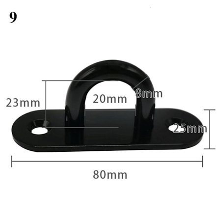 Lastbärande krokögla ögla 9 9