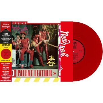 Red patent leather (vinyl red) New York Dolls