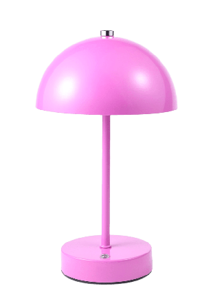 Åhléns Home Uppladdningsbar dimbar bordslampa LOVA Belysning Rosa ONESIZE