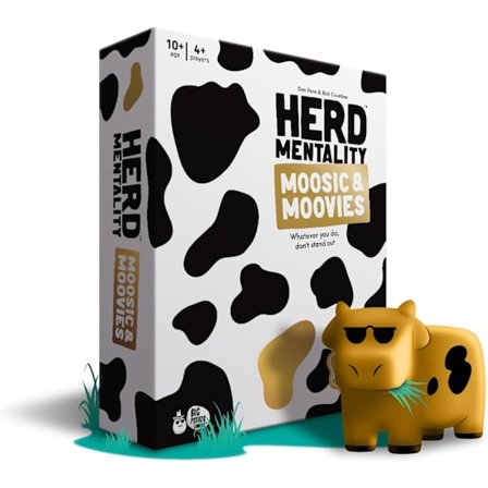 Herd Mentality Moovies & Moosic Brädspel | Kul för hela familjen