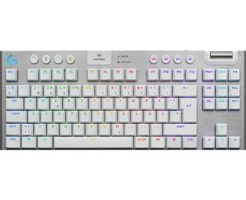 Logitech-G915 X TKL - Tactile - White-Logitech G915 X TKL - spilltastatur med lav profil-Gaming Accessories-Mekaniske tastaturer
