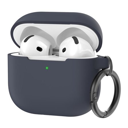 AHASTYLE AirPods 4 Mobilskal Silikon PT196 - Blå