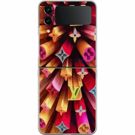 Samsung Galaxy Z Flip4 Premium Skal Lv Christmas