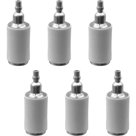 6-pack Bränslefilter för Gräsklippare & Motorsågar, Kompatibla med Husqvarna 530095646