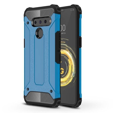 Armour Guard LG V50 ThinQ cover - Babyblå