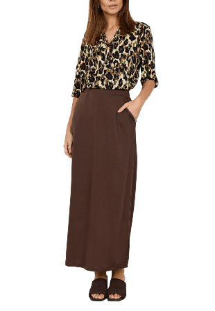 Soyaconcept Sc-Felucca 4 Skirt Kjolar Dam Brun S