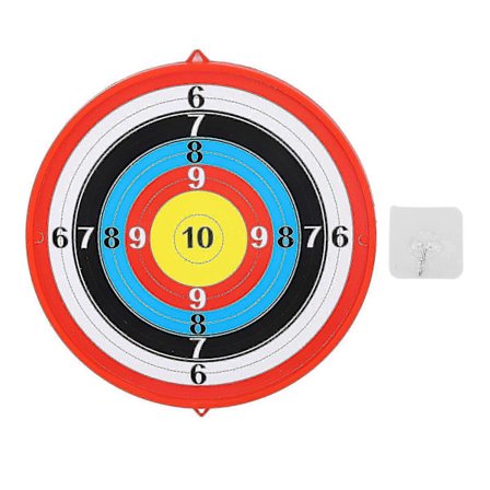 Måltavla för barnpilbåge, rund sugkoppspil, skjutbågsmål, inomhus utomhus pilbågsmål leksaker för pojkar flickor stor