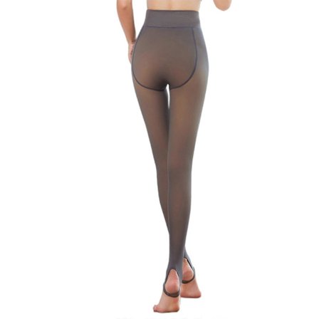 Vinterleggings för damer, skir fleecefodrade, tjocka byxor A-220g plus sammet