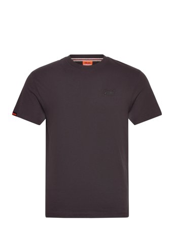 Vintage Logo Emb Tee Black Superdry