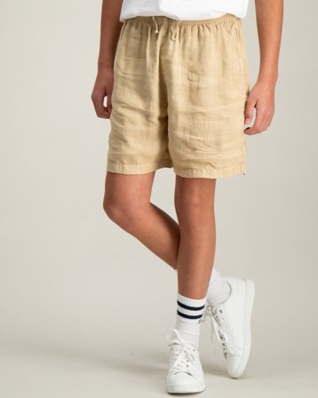 GANT RELAXED LINEN SHORTS Beige Shorts Jungen - Kids Brand Store