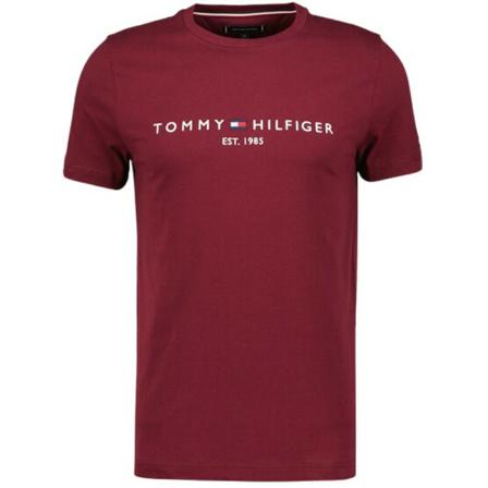 Tommy Hilfiger - T-shirts - Röd - Herr - Storlek: 2xl, Herr, Storlek: 2XL